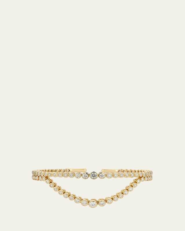 Double Lumiere Bracelet with Diamonds